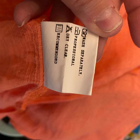 Misslook Women's Size 2XL Orange Scoop Neck Tunic - Picture 7 of 7